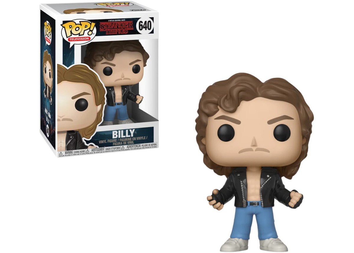 Funko Pop Stranger Things Billy - Colecionável Oficial de Vinil Série 640