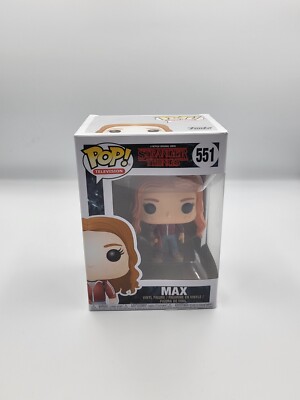 Funko Pop Max Stranger Things - Colecionável Oficial Netflix Série 551